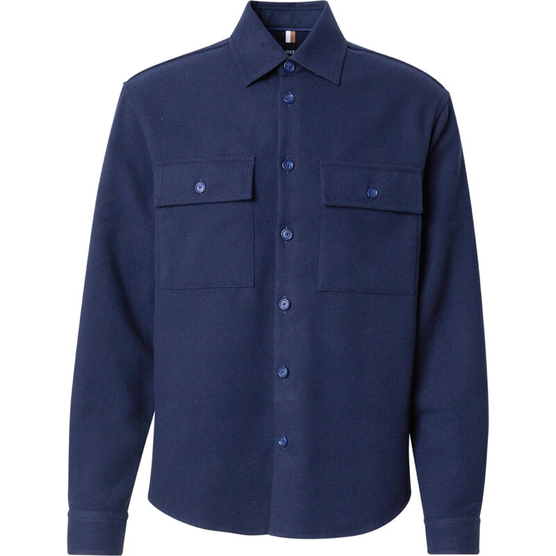 BOSS Košeľa OWEN tmavomodrá 68324430