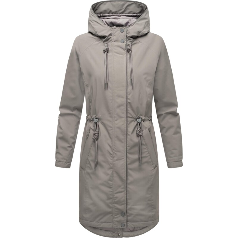 MARIKOO Prechodný kabát Megumii 16 sivá 57728111