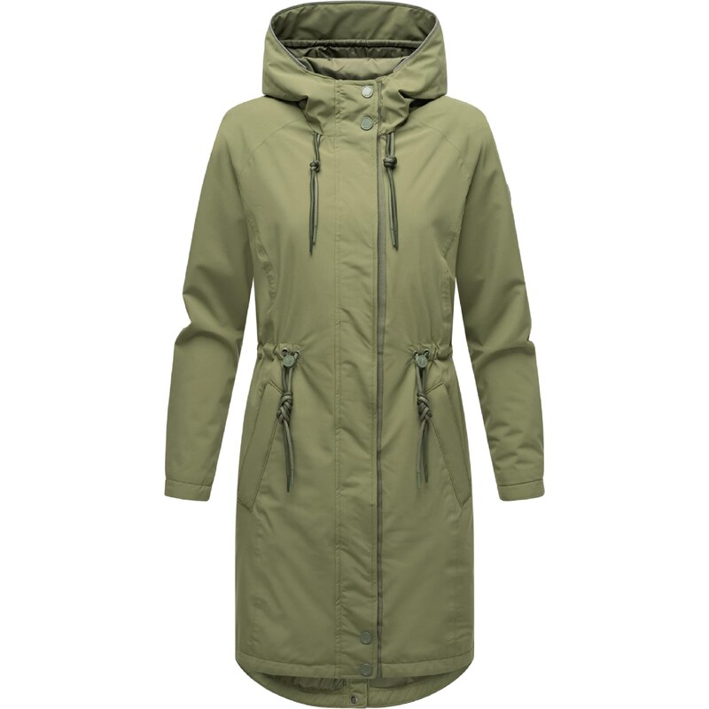 MARIKOO Prechodný kabát Megumii 16 kaki 57728112