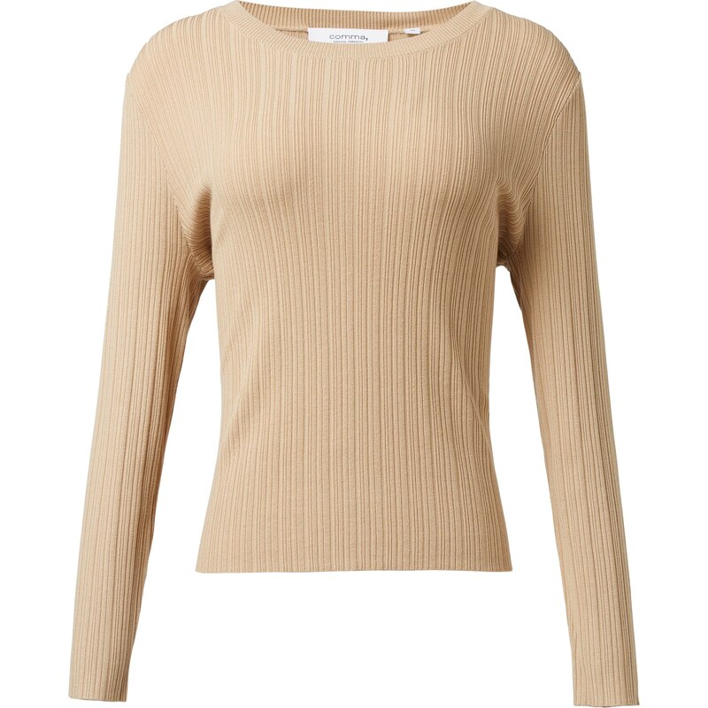 comma casual identity Sveter piesková 57727784