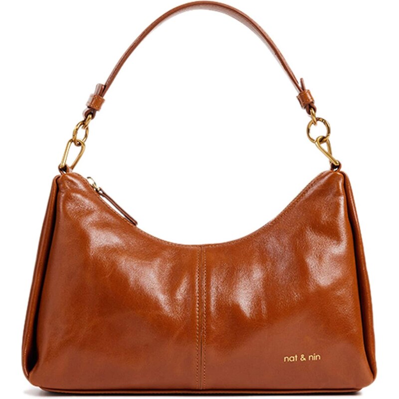 Nat&Nin Kabelka Rejina hnedá 57727949