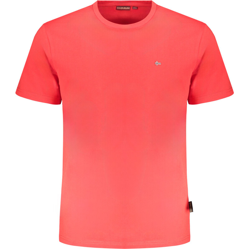 Červené tričko Napapijri s krátkym rukávom 64704646