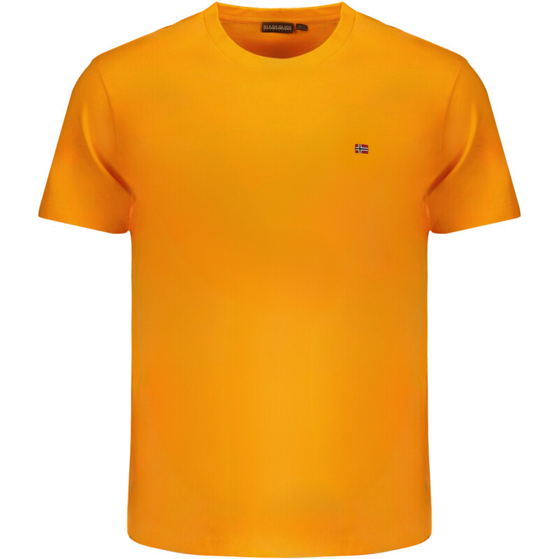 Pánske oranžové tričko NAPAPIJRI 64706076