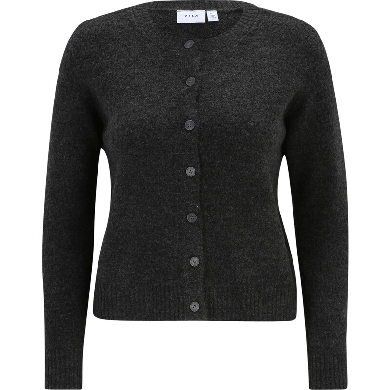 Vila Petite Kardigán VIHEIDI tmavosivá 58423952