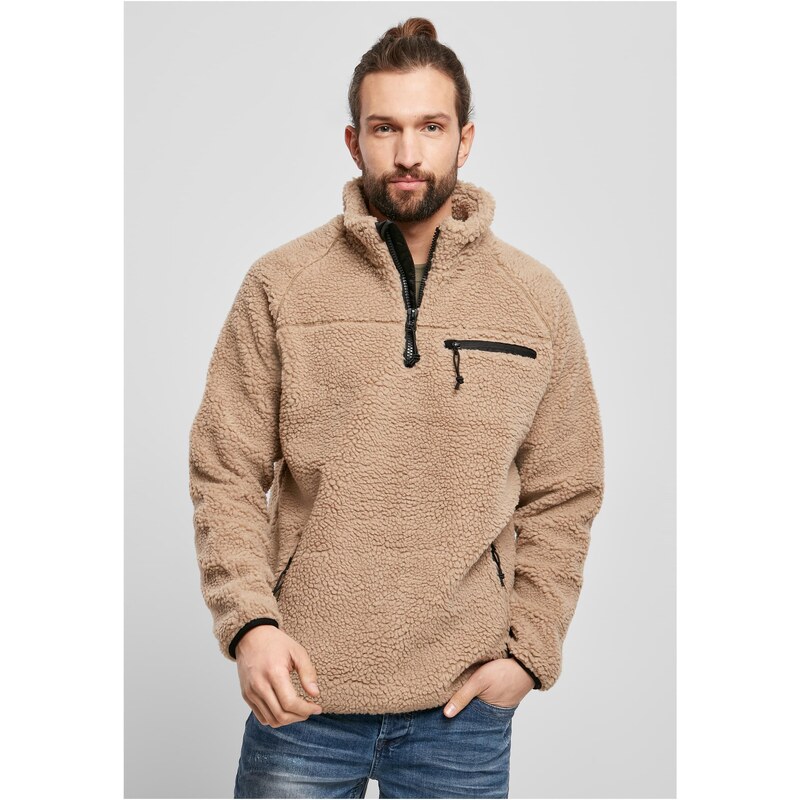 Mens Sweatshirt Brandit Teddyfleece Troyer 50637501
