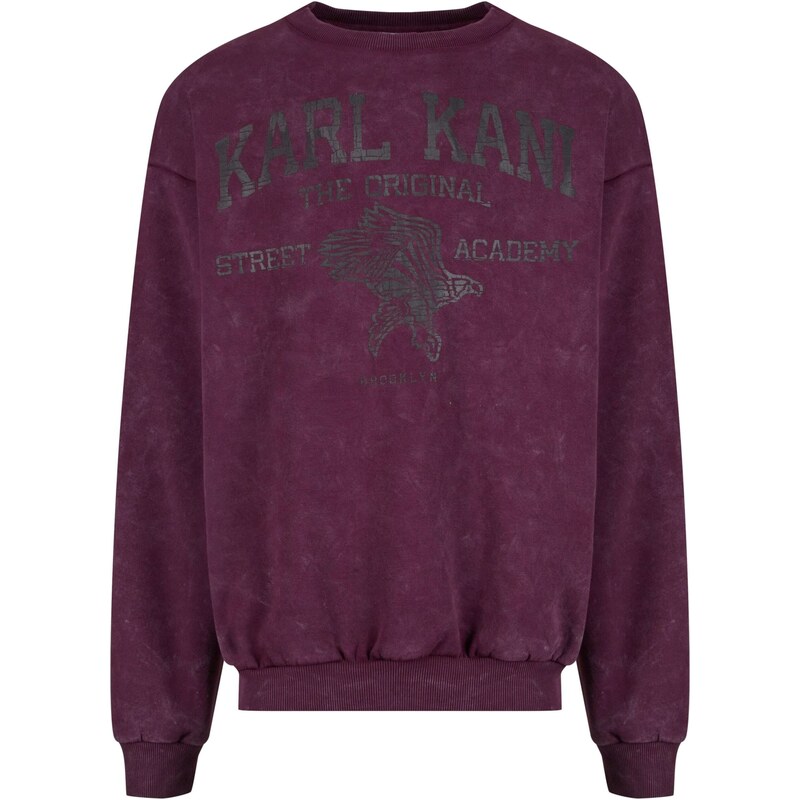 Karl Kani Mikina Street Academy cyklaménová / čierna 65644279