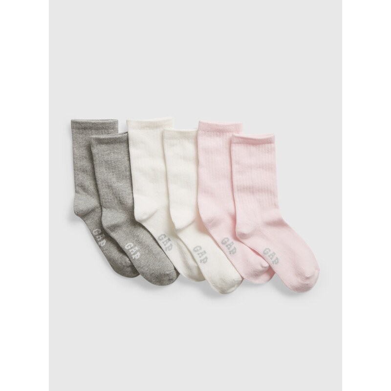 GAP 3 Pairs Junior High Socks - Girls 57758296