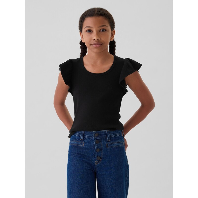 GAP Childrens Ribbed T-Shirt - Girls 57759504