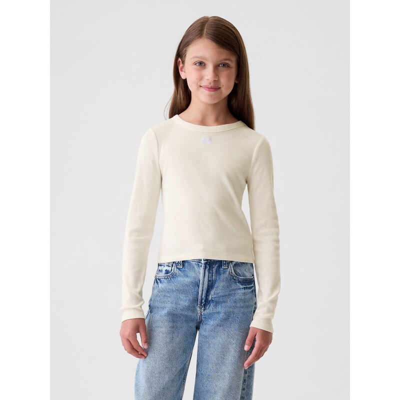 GAP Dievčenské bavlnené tričko 523492-00 66266575