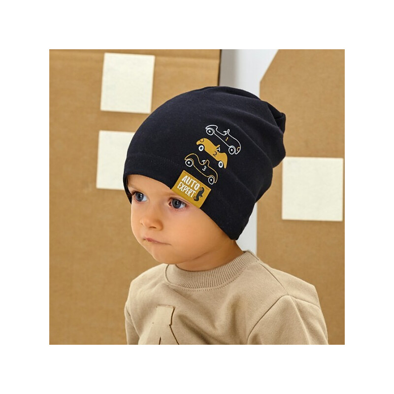 Chlapčenská čiapka AJS 48-053 57763039