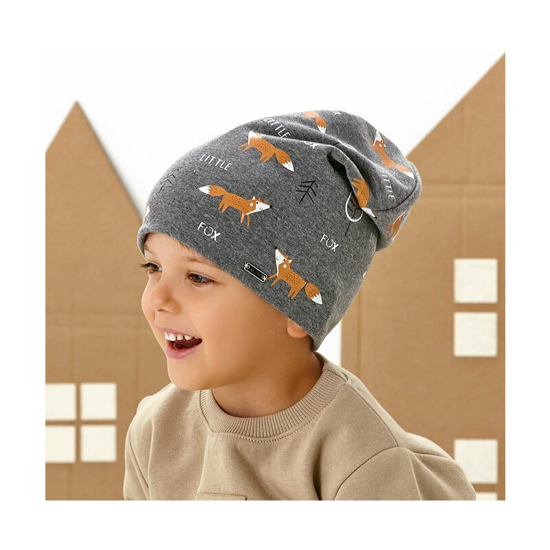 Chlapčenská čiapka AJS 48-095 57763042