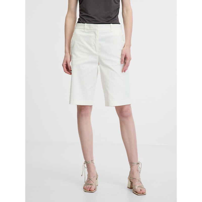Orsay White Womens Shorts - Womens 57780087