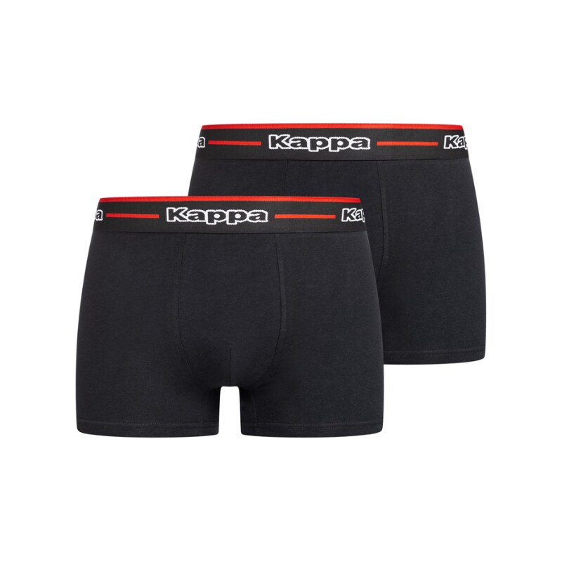 Pánske Boxerky Kappa Balenie 2 kusov čierne Čierna M 57773526