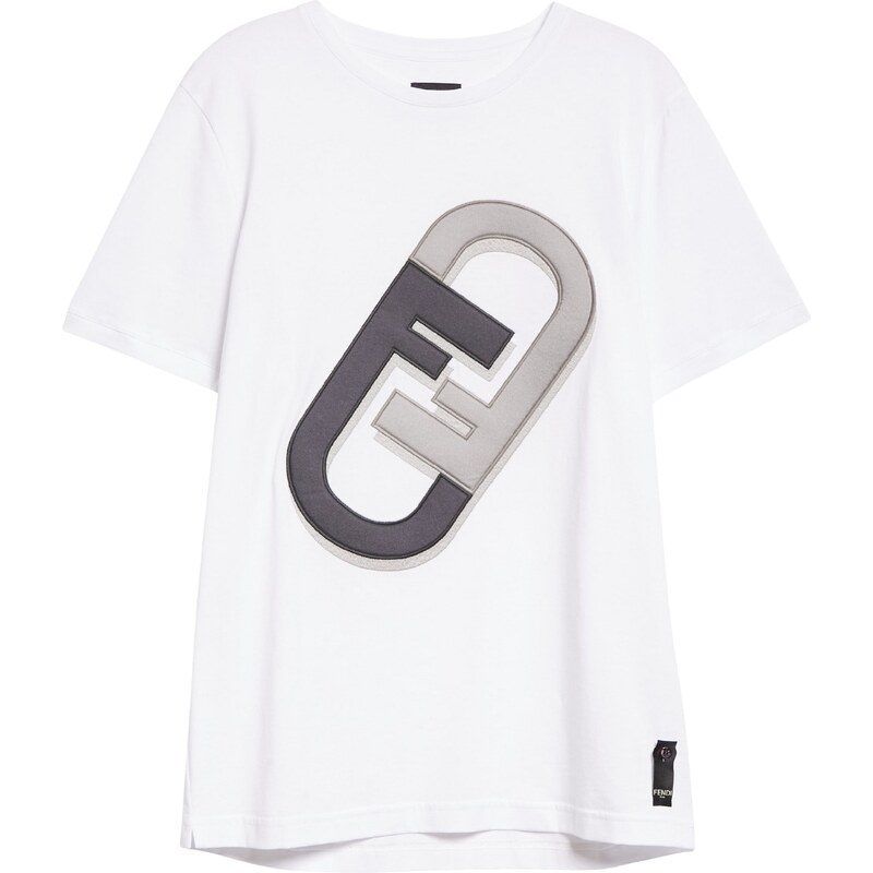 FENDI 3D Logo White tričko 57774578