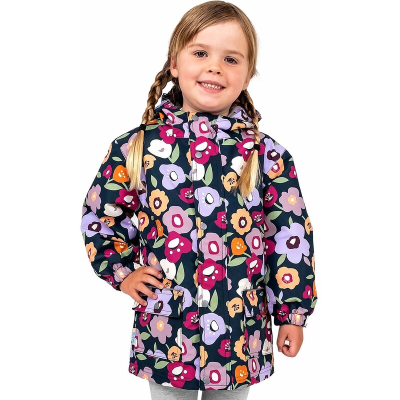 Jan & Jul Nepremokavá bunda Jan and Jul - Cozy - Winter Flowers 58176423