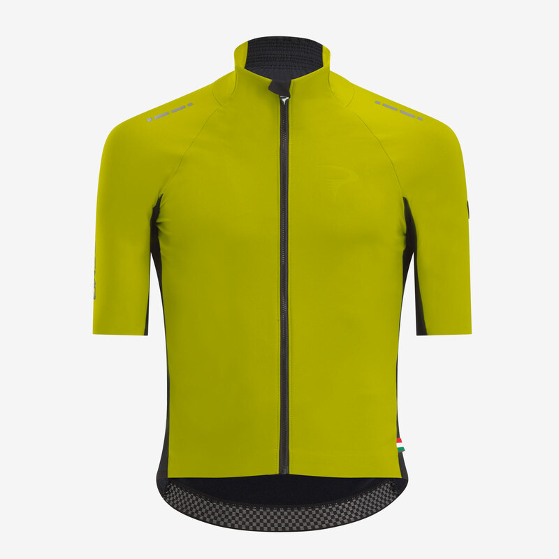 Pinarello dres DOGMA WINTER limetkový 58443836