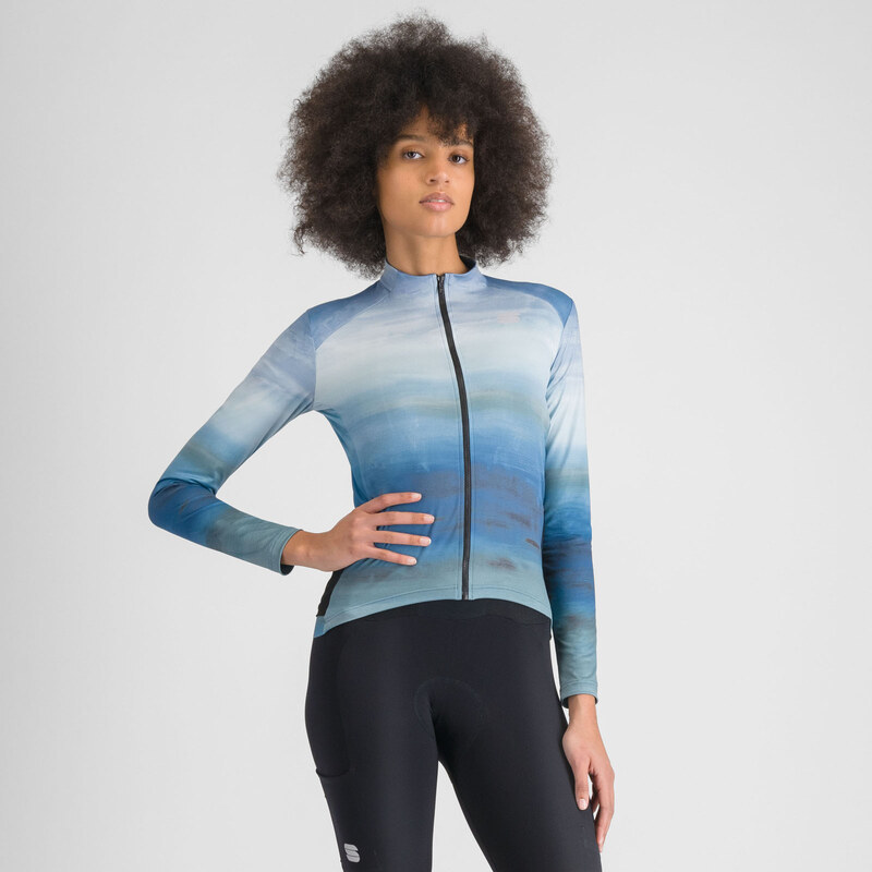 Sportful FLOW SUPERGIARA THERMAL dámsky dres blue vintage 58444153