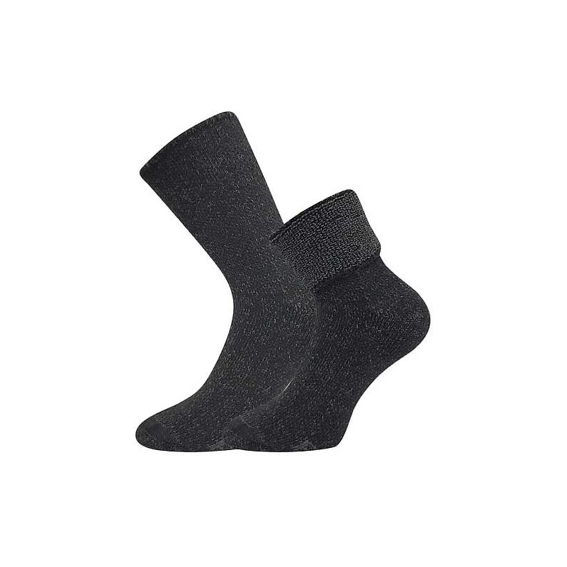 POLARIS hrejivé spacie ponožky s voľným lemom Boma čierna 35-38 1 pár 57793596