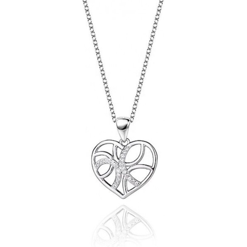 MAJYA Strieborný prívesok s retiazkou BETHANY 11123 64582093