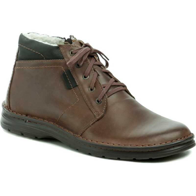 Papilion 362 hnedé pánske nadmerné zimné topánky 57807883