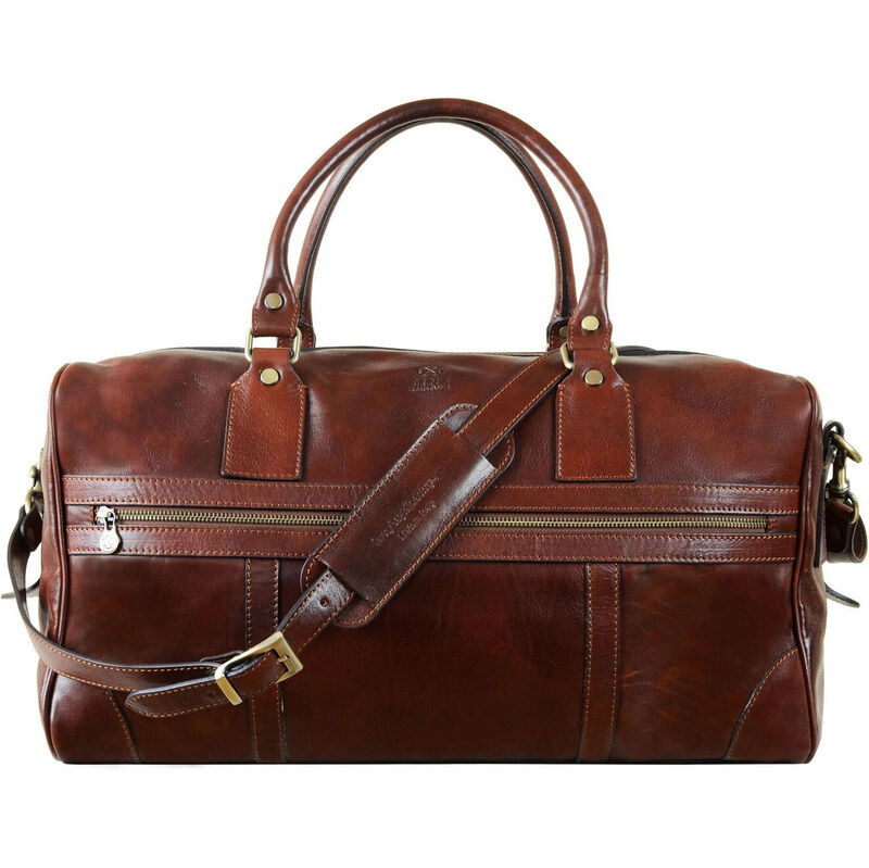 Glara Talianska kožená cestovná taška 57807989