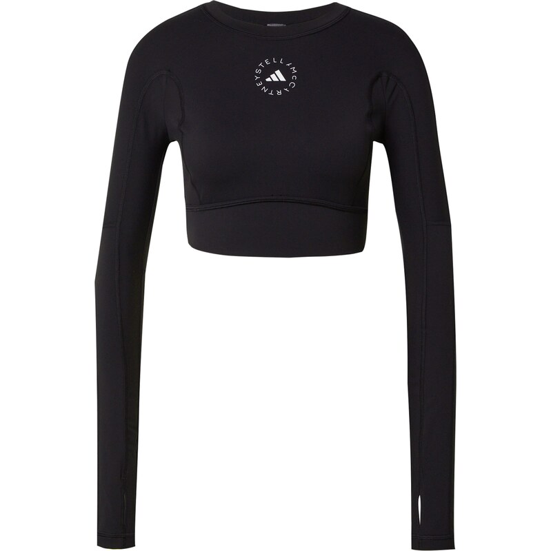 ADIDAS BY STELLA MCCARTNEY Funkčné tričko čierna / biela 58423985