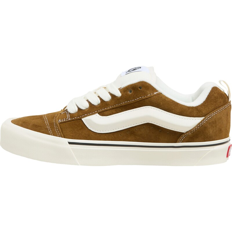 VANS Nízke tenisky Knu Skool hnedá / čierna / biela / biela ako vlna 57817796