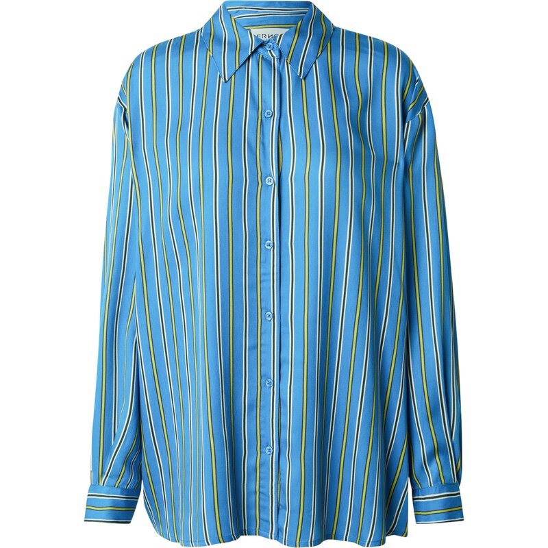 FRNCH PARIS Blúzka Carla nebesky modrá / čierna / biela 58519252