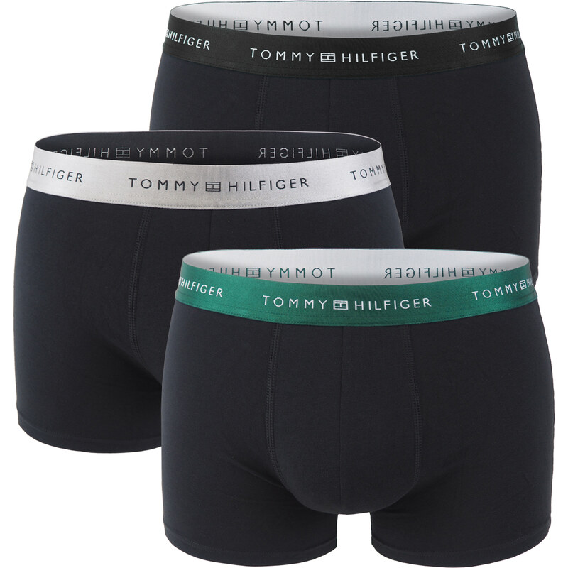 TOMMY HILFIGER - boxerky 3PACK classic fit TH series dark color / 57824370