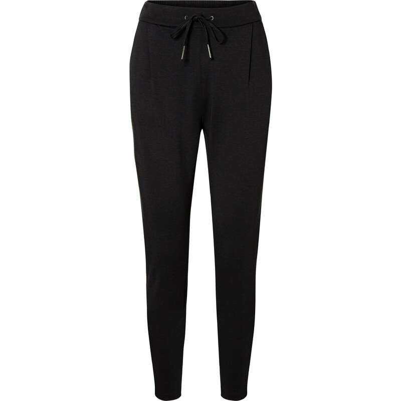 VERO MODA Plisované nohavice Eva čierna 11976410