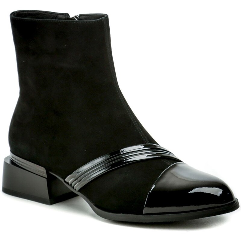 Ladies AZL2439 čierne dámske členkové topánky 57838507
