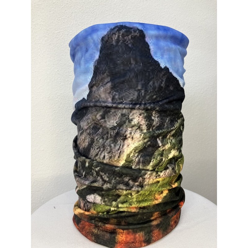 TERMOVEL Pánsky nákrčník s potlačou 57839087