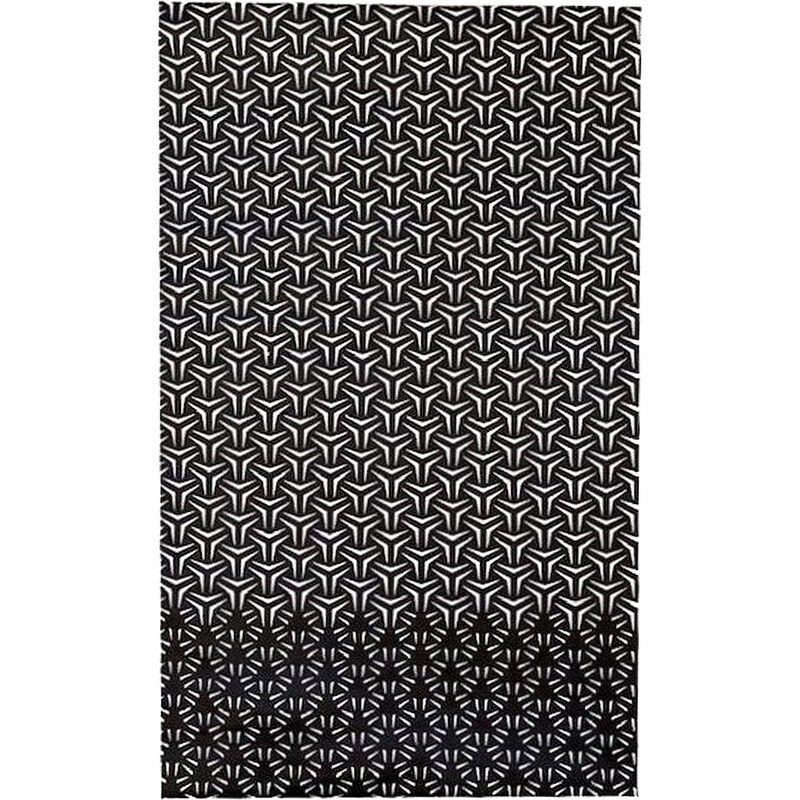 TERMOVEL Čierny multifunkčný nákrčník s potlačou 57839078