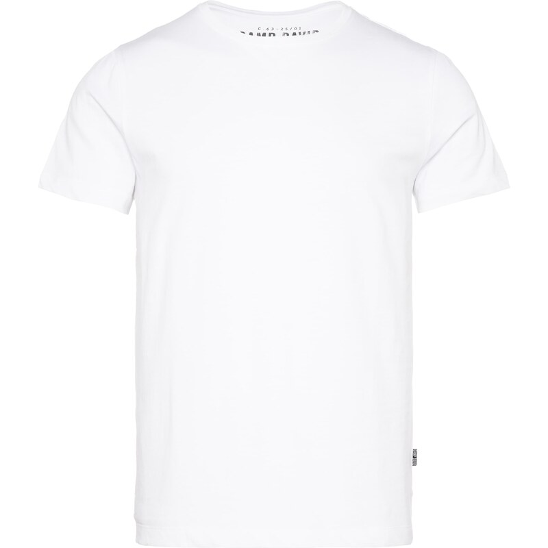 CAMP DAVID Tričko biela 57990592