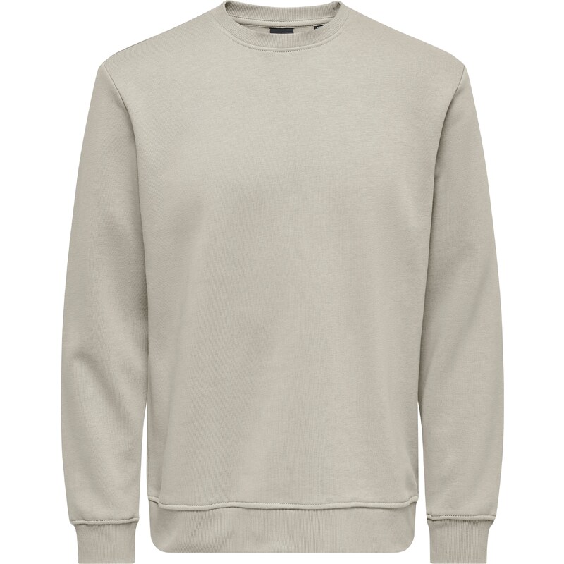 Only & Sons Mikina CONNOR sivá / svetlosivá 57929266