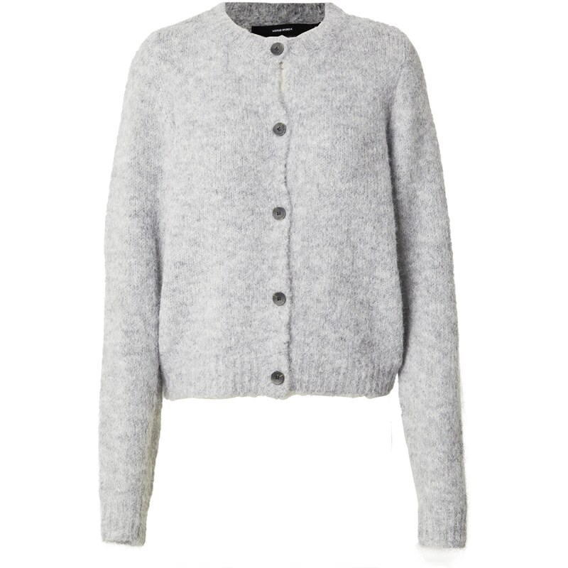 VERO MODA Kardigán VMNovah sivá melírovaná 59423550