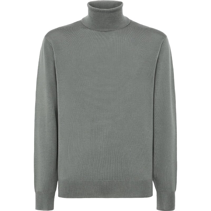 Boggi Milano Sveter Polo zelená 57847745