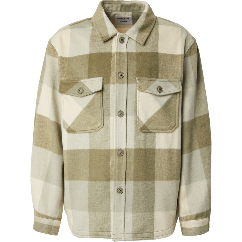 DAN FOX APPAREL Prechodná bunda Johann kaki / olivová / pastelovo 57848496