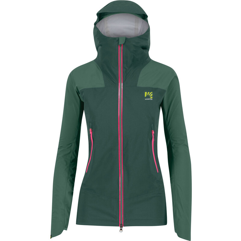 Karpos Valsesia Shell Dámska Bunda Jungle Green/Duck Green 58443739