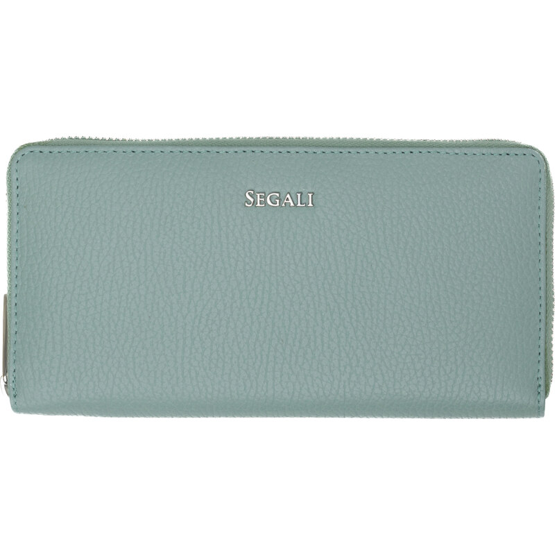SEGALI Dámska kožená peňaženka 7395 sage 66580615