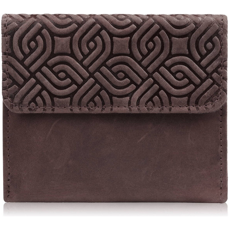 Paolo Peruzzi Dámska kožená peňaženka Vintage malá T-114-HBR | hnedá T 57867461