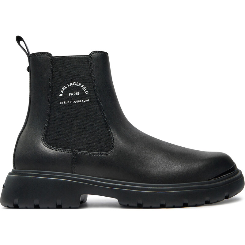 Členková obuv s elastickým prvkom KARL LAGERFELD 57868161