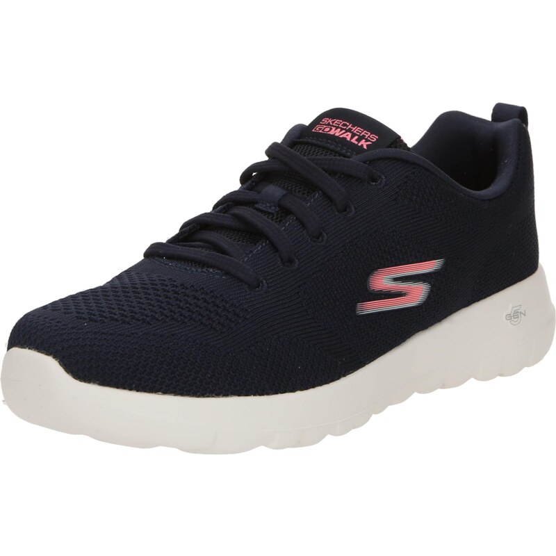 SKECHERS Nízke tenisky GO WALK JOY - VIOLET tmavomodrá / sivá / ružová 57874586