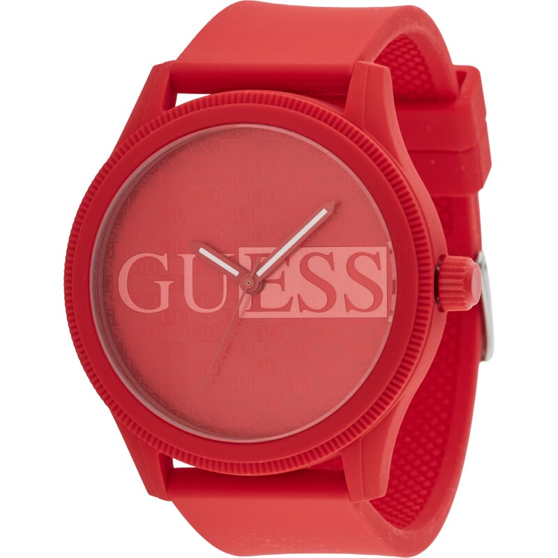 GUESS Analógové hodinky Reputation červená 57874698
