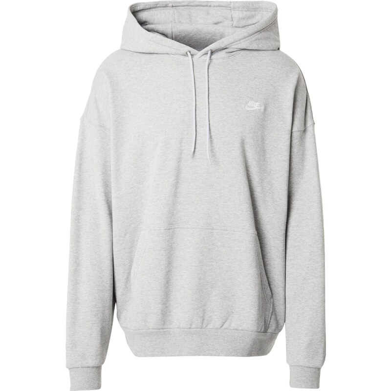 Nike Sportswear Mikina CLUB sivá melírovaná / biela 57874801