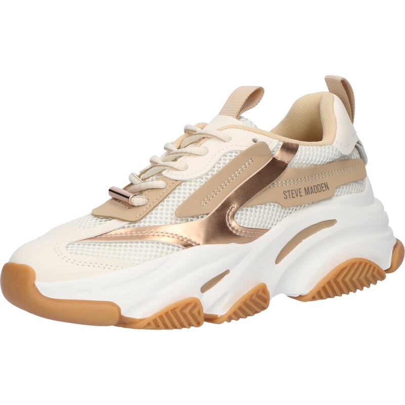 STEVE MADDEN Nízke tenisky POSSESSION farba ťavej srsti / zlatá / 57874865