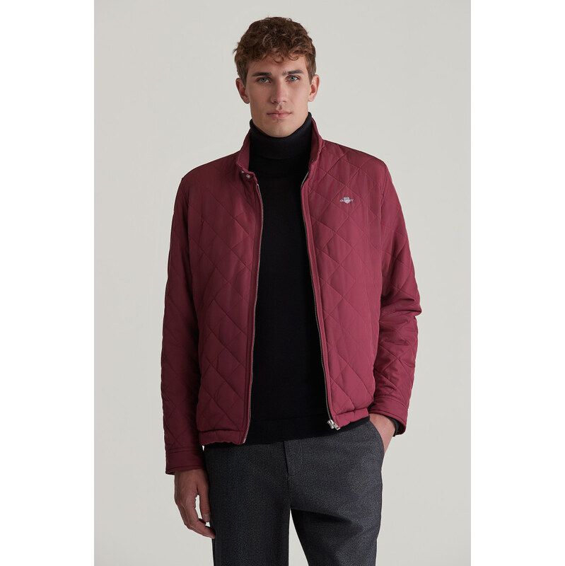 BUNDA GANT QUILTED WINDCHEATER WINE RED 57872691