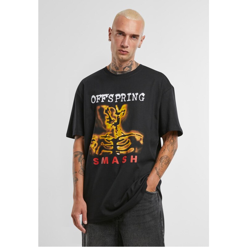 Merchcode Mens T-Shirt Offspring Smash Oversize - Black 57881966