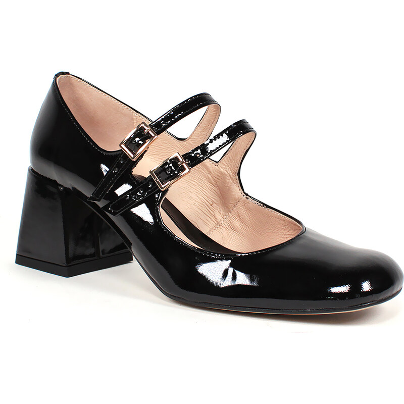 Secretshoes Elegantné poltopánky s remienkom 57881053