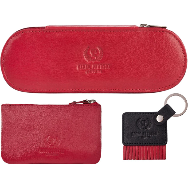 Paolo Peruzzi Darčeková súprava puzdra na okuliare, kľúčenky a 57891872